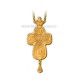 CRUCE Stavrofor aurita - pietre - trifoi - 9,5x4,5 cm MT 140-232