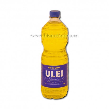 Ulei de Găbud - Floarea soarelui Presată la Rece – 1 L