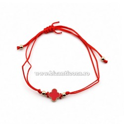 34-234 metanie impletita rosie - copii - cruce metal 12/set