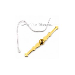 Punte metal aurie + bumbac 100/set D 69-4