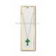 65-50 colier + cruce 5 pietre lacrima 12/set