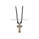 24-93 colier ata + cruce lemn - metal 12/set