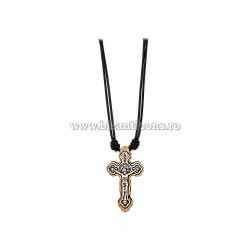 24-93 colier ata + cruce lemn - metal 12/set