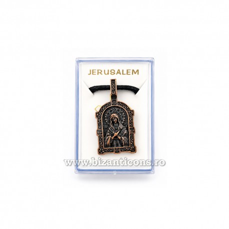 Colier ata - medalion MD bronz