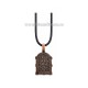 Colier ata - medalion din metal cu Maica Domnului 24/set