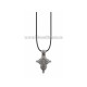 25-31AGN colier ata - cruce cutie - argintata 12/set