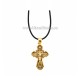 25-34AU colier ata - cruce cutie - argintie 24/cutie