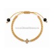 34-16 metanie impletita + cruce cu pietre 12/set