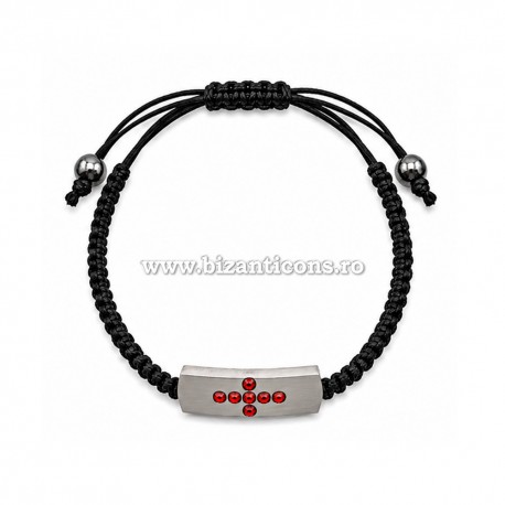 34-156 metanie impletita + cruce mica stras 12/set