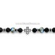 40-342 metanie sticla - cruce metal stras 12/set
