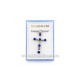 41-m13 colier - cruci mici 6 pietre 24/cutie