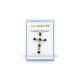 41-m13 colier - cruci mici 6 pietre 24/cutie