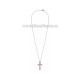 41-m13 colier - cruci mici 6 pietre 24/cutie