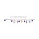 63-43 Metanie metal bile colorate+trandafir - 12/set RTR RED 50%