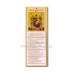 CALENDAR perete CLASIC 15,5x42 MD Bethleem CP15-104 200/set