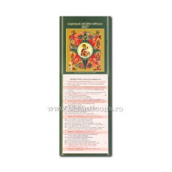 CALENDAR perete CLASIC - MD Rugul Aprins 20/set CP15-709