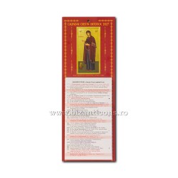CALENDAR perete CLASIC 17x45 MD Sporul Casei - TRICOLOR - CP15-800 100/set