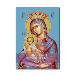 CALENDAR carte A5 - ALBASTRU - Mantuitorul 200/pachet CP45-3