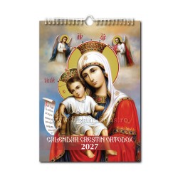 CALENDAR perete A4 - spira - rosu MD DS 50/set CP 48-2