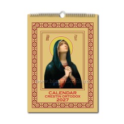 CALENDAR perete A3 - spira - Maica Domnului 20/set CP49-3