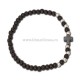 14-68 metanie sticla + cruce hematit 12/set