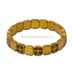 Metanie hematit Auriu + medalion hematit 12/set