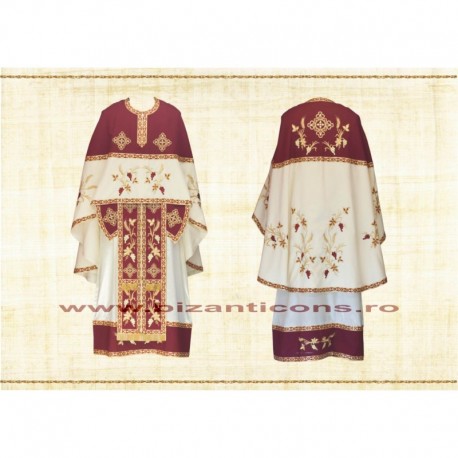 Veşmânt Preoţesc - Brodat - Material Textil