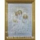 Icoana cu foita argintata - Sfanta Sofia si cele 3 fiice Pistis, Elpis si Agapis