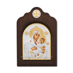 ICOANA argint - lemn MD Bethleem 17x24