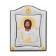 Icoana Ag925 lemn Pantocrator 10x12,5 PN30-001