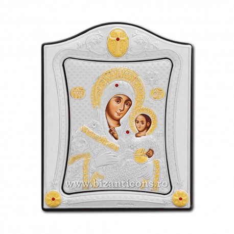 Icoana Ag925 lemn MD Bethleem 10x12,5cm