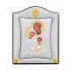 Icoana Ag925 lemn Sf Familie 16,5x20cm