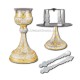 SET SF VASE 500 ml aurita si argintata Rus - X13-101