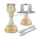 SET SF VASE 250 ml aurita si argintata Neo - X14-110 / 17-64